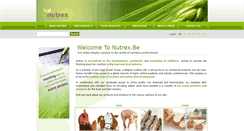 Desktop Screenshot of nutrex.be